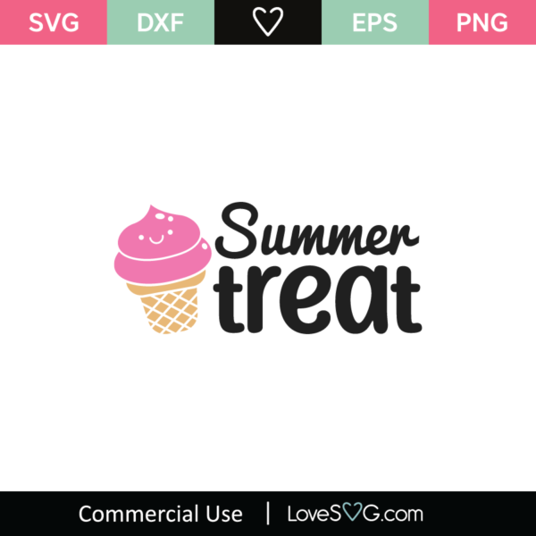 Summer Treat Svg Cut File 4721