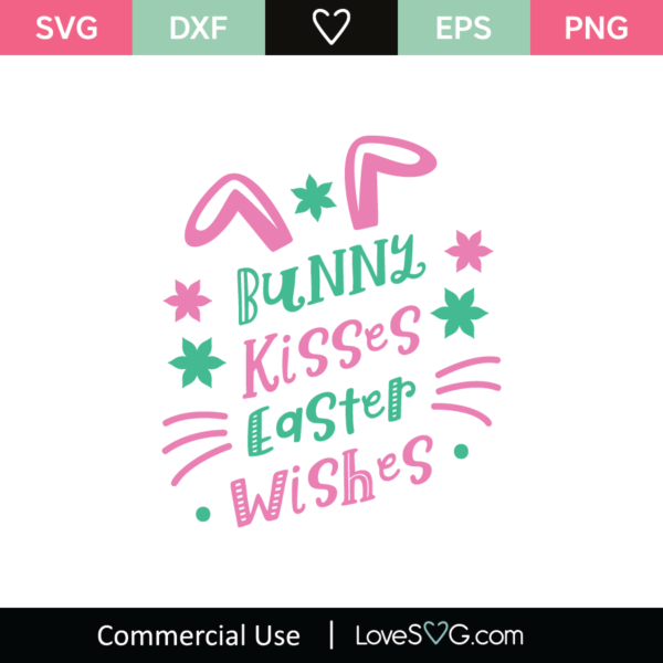 Easter Bunny SVG Cut file - Lovesvg.com