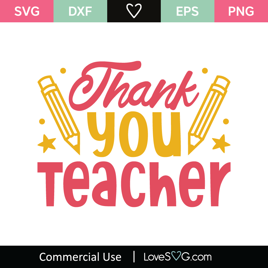Teacher's Day SVG Cut File - Lovesvg.com