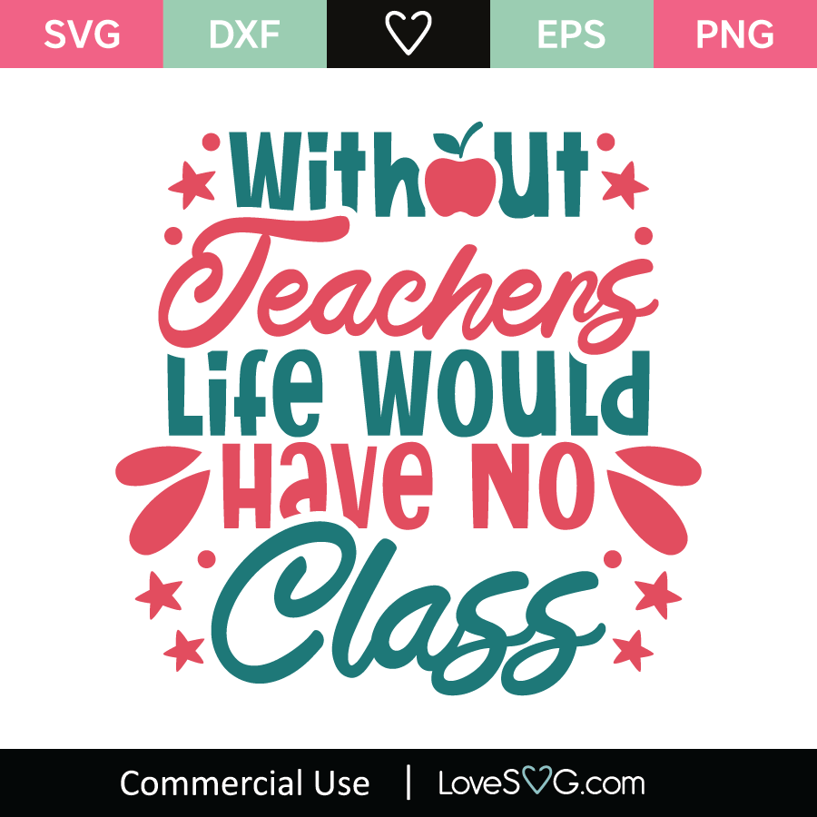 Teacher's Day SVG Cut File - Lovesvg.com